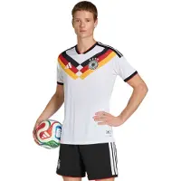 Adidas JN2066_230, Männlich, Weiß, Trikot, Fußball, 2XL, Slim fit