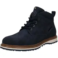 Bugatti Herrenschuhe Stiefel Schnürer Boots Blau Freizeit