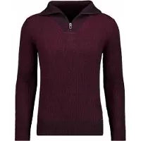 Ragman Rundhalspullover , Herren, Gr. 52, schwarz, Strick, 95% Baumwolle 5% Kaschmir, ohne Ausschnitt, Pullover Rundhalspullover