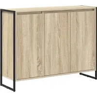 vidaXL Seitenschrank Sonoma 96,5 x 30 x 75 cm Holzwerkstoff