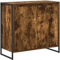 vidaXL Seitenschrank Raucharbe 79 x 36 x 75 cm Holzwerkstoff