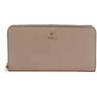 Furla Damen Geldbörse aus Leder in Beige