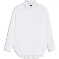 BOSS Oversized Bluse aus Baumwoll-Popeline Grösse 46