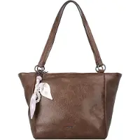 PICARD Schultertasche Essenza Shopper Cafe braun
