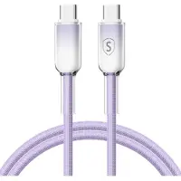 Sign Cable USB-C a USB-C de la serie Dynamic, 60 W, 1 m, morado