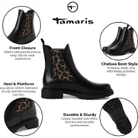 Tamaris 25427/41 Black/Leopard Größe EU 42