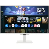 Samsung M50F, 68,6 cm (27"), 1920 x 1080 Pixel, Full HD, LCD, 5 ms, Weiß