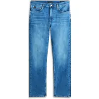 Tommy Hilfiger Straight-Jeans "DENTON Slim Straight Fit", Herren, Gr. 32, Länge 30, whily blau, Denim/Jeans, Obermaterial: 99% Baumwolle, 1% Elasthan, gerade lang, Jeans Straight-Jeans