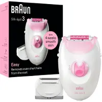 Braun Silk-épil 3 3-031, Pink, Weiß, 20 Pinzette, SoftLift, AC, Deutschland
