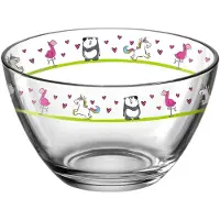 Leonardo Schüssel Bambini Flamingo 12 cm (6er-Set)