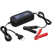 Cartrend Autobatterie-Ladegerät "Batterieladegerät DP6.1 mit Mikroprozessor-Technologie 6V/12V, 6A", schwarz, Ladegeräte, Autobatterie-Ladegerät