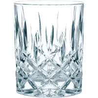 Nachtmann Whiskyglas "Noblesse", transparent, B:8,2cm H:10,2cm Ø:8,2cm, Kristallglas, Trinkgefäße, Whiskyglas, Made in Germany, 295 ml, 6-teilig