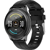Celly TRAINERROUNDBK Smartwatch/ Sportuhr 4,29 cm (1.69") Touchscreen Schwarz GPS