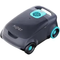 Aiper Scuba E1, Roboter-Pool-Reiniger, Pool, Schwarz, Blau, Grau, Boden, Überirdischer Pool, 180 µm