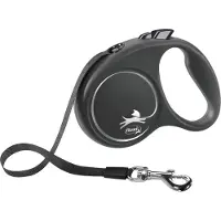 Flexi Rollleine Design - Schwarz - S