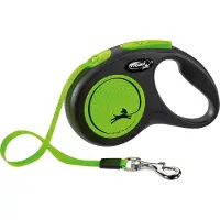 Flexi New Neon S Gurtleine 5 m Grün