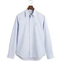 Gant für Herren. 3240171 Slim Fit Popeline Stretch Popeline Hemd blau (XL), Lässig, Baumwolle, Langarm