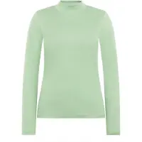 Cartoon Basic Shirt mit Kragen in Basil | Gr.: 44