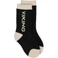 Viking Play Wool Thermo Socks black (2) 25-27