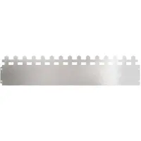 vidaXL Rasenkanten 30 stk. 103 x 0,05 x 22 cm Edelstahl Silber