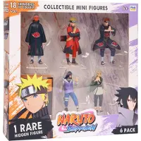Pmi Kids World Naruto Shippuden Figures - 6 Pack Deluxe Edition Ver. D