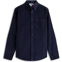 Tommy Hilfiger Langarmhemd "TJM BABY CORD" Kentkragen, regular fit