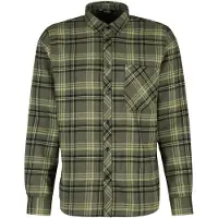 Stoic - MMXX. Nacka Flanel Shirt - Hemd Gr L oliv