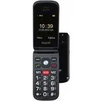 Beghelli Salvalavita Phone SLV15, Klapphandy, Dual-SIM, 6,1 cm (2.4"), 1,3 MP, 800 mAh, Schwarz