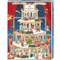 J.G. Niederegger GmbH & Co. KG Adventskalender Winter-Klassiker, gefüllt mit Marzipan-Pralinen Klassiker, 300g