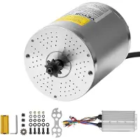 Vevor 3000 W elektrischer bürstenloser Gleichstrommotor-Bausatz – 72 V 4900 U/min 5,5 Nm Elektromotor mit verbessertem Drehzahlregler