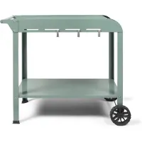Livoo Servierwagen in khaki, 91,5 x 50,2 x 80 cm - GS168V