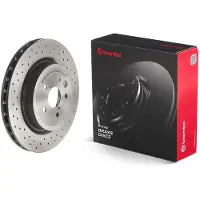 Brembo Bremsscheibe 09.A301.11, hinten, belüftet, hochkarbonisiert, 1 Stück