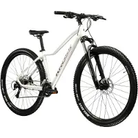 KROSS Mountainbike "Mountainbike Hardtail 27,5" LEA 4.0 weiß 16 Gänge" 16 Gang Shimano ACERA M3020 Schaltwerk Kettenschaltung