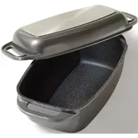 Stoneline Bräter 40x22 cm 5,8 l | mit Deckel