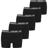 Head Herren Boxershorts, 5er Pack - Basic Boxer Trunks ECOM, Stretch Cotton