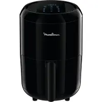 Moulinex EZ3018, Heißluftfritteuse, 1,5 l, 1,5 kg, Einzelbild, Schwarz, Touchsteuerung