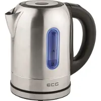 Ecg RK 1785 colore, 1,7 l, 2000 W, Edelstahl, Edelstahl, Wasserstandsanzeige, Überhitzungsschutz