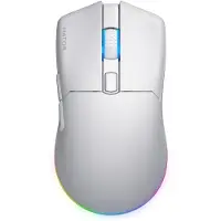 HATOR Pulsar 3 Wireless, Beidhändig, Optisch, RF Wireless + Bluetooth + USB Type-C, 12000 DPI, Weiß