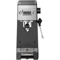 Cuisinart EM160E, Espressomaschine, 1,5 l, Gemahlener Kaffee, Schwarz, Silber