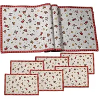 Villeroy & Boch Platzset "Tisch-Set Toy's Delight XL 7er Set bunt", bunt, B:2cm H:2mm L:2cm, Platzsets, Platzset