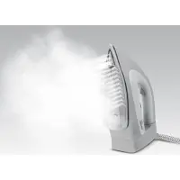 Polti Vaporella Simply VS10.09, 2200 W, Keramik-Bügelsohle, 6,5 bar, 1,5 l, 120 g/min, Grau, Weiß