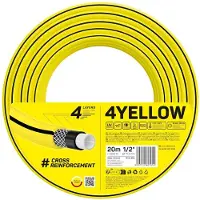 Cellfast 4-lagiger Gartenschlauch 4YELLOW 1" 20 m