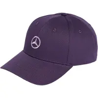 Adidas Baseball Cap PERFORMANCE "MERCEDES - AMG PETRONAS FORMULA ONE TEAM FAN COTTON", Damen, lila (aurora plum), Obermaterial: 100% Baumwolle, Caps Baseball Cap
