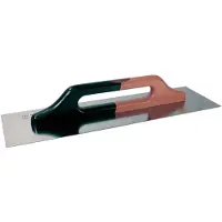 Pavan FRATTONE LISCIO DUE MANI C/MANICO VERN. '814' , 50x14 cm. (Glatter Fratone mit zwei Griffen, lackiert, Modell '814', Pavon, 50x14 cm.)