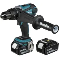 Makita DDF458RTJ, Handbohrmaschine, Schwarz, Blau, 1,3 cm, 7,6 cm, 1,3 cm, 1,5 mm