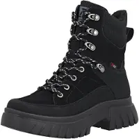 Rieker Schnürboots Damen 32303936373734 Schwarz 40 EU