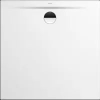 Kaldewei SUPERPLAN ZERO 1592-5, Duschwanne mit Wannenträger extraflach, 150x150cm, 359247981001, Farbe: Alpinweiß mit Invisible Grip