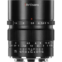 7artisans 75mm f/1,4 Vollformat Objektiv Canon RF