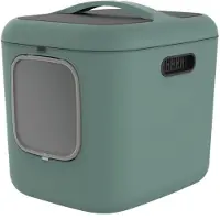 Rotho Katzentoilette WHITE XL - Farbe grün