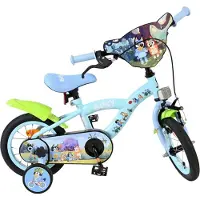 Volare Bluey Kinderfahrrad - Uni - 12 Zoll - Blau